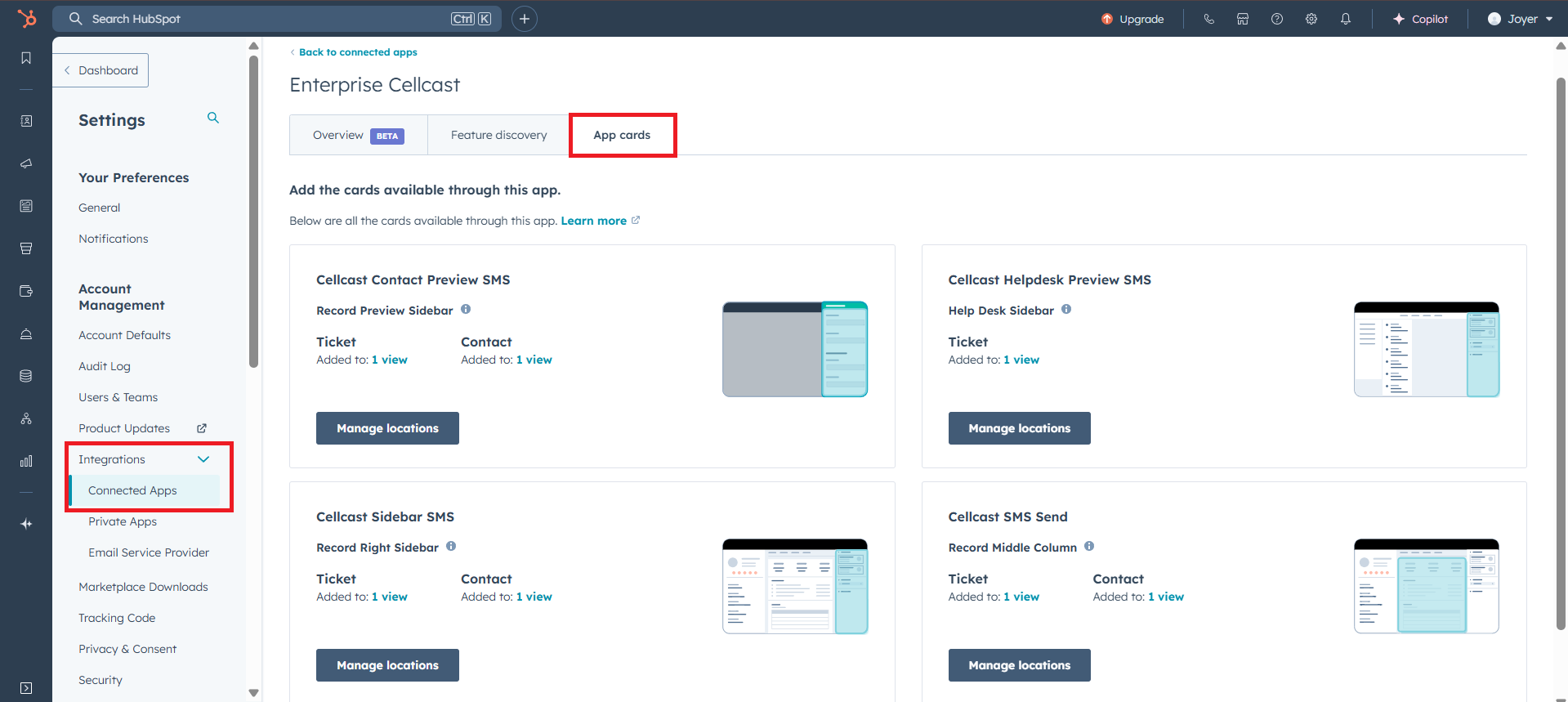 Send SMS Workflow